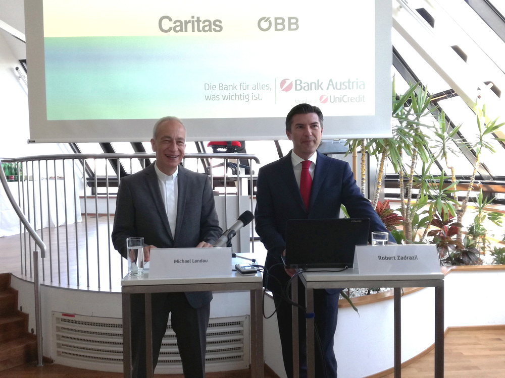 Bank Austria spendet Caritas Wien 20.000 Möbelstücke