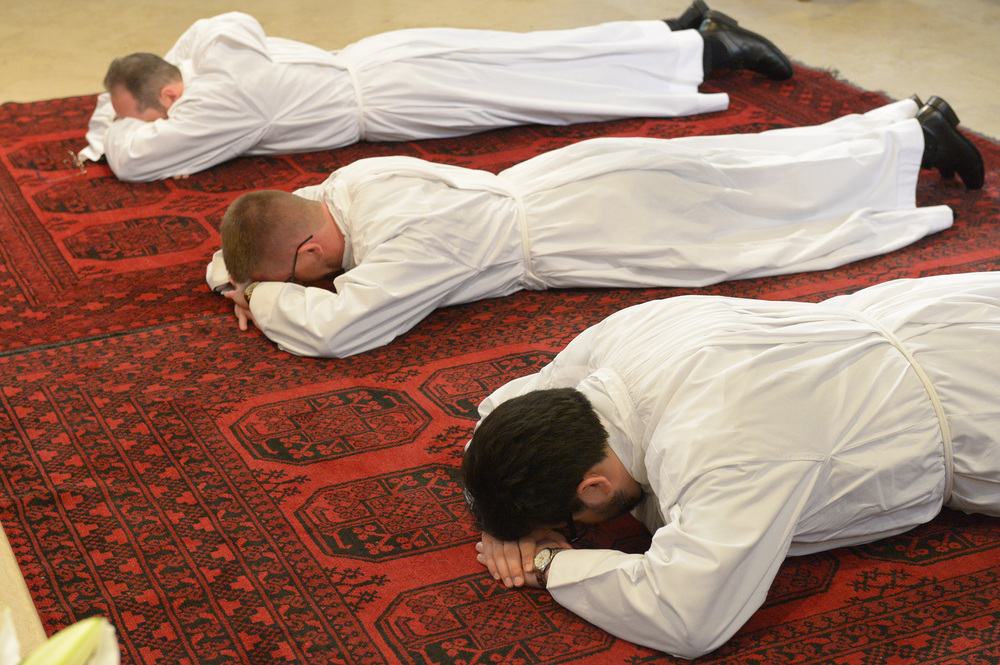 Prostratio, Diakonenweihe