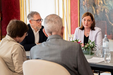 Musenbichler bei Van der Bellen: 'Stimme für soziale Gerechtigkeit'