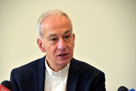 Caritas-Präsident Michael Landau am 27.3.2019 bei einem Caritas-Pressegespräch in Wien