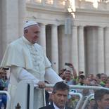 Papstgebet am Petersplatz