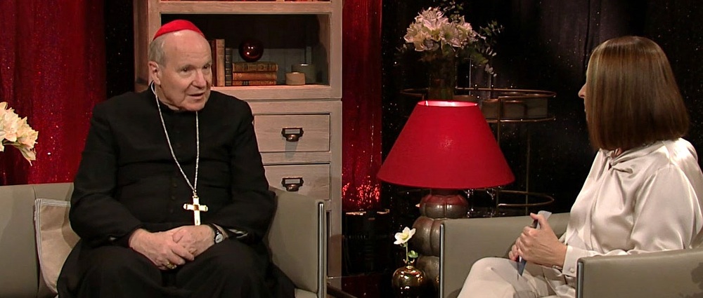 Kardinal Schönborn bei 'Licht ins Dunkel' / ORF