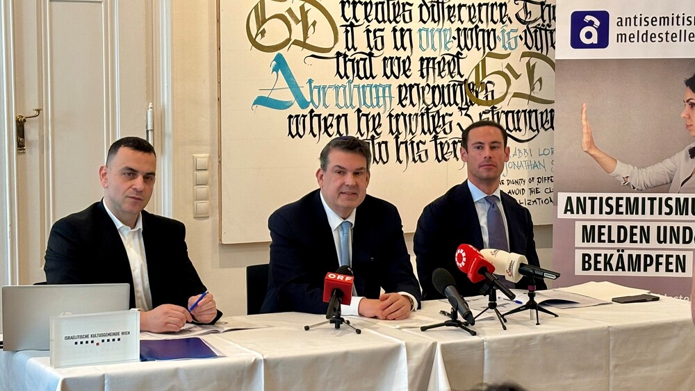 Präsentation des Jahresberichts der Antisemitismus-Meldestelle