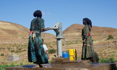 Brunnen in Äthiopien