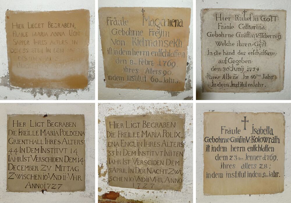 Ordensgruft von St. Pölten/Englische Fräulein / ÖOK/km Ordensgruft von St. Pölten/Englische Fräulein