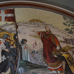 Kaiser Franz Joseph als Pilger im Heiligen Land - Kapelle im Österreichischen Hospiz in Jerusalem