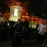 Mitternächtliche Lichterprozession in Budslau