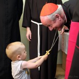 Besuch im Caritas-Zentrum St. Lukas für krebskranke Kinder