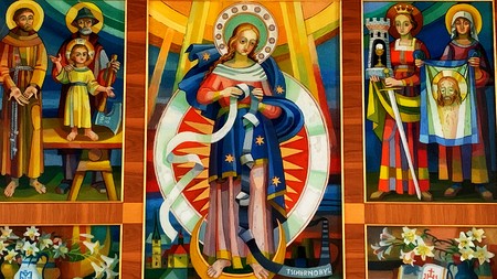 „Maria Knotenlöserin“ von Prof. Franz Weiss in Tregist bei Voitsberg 