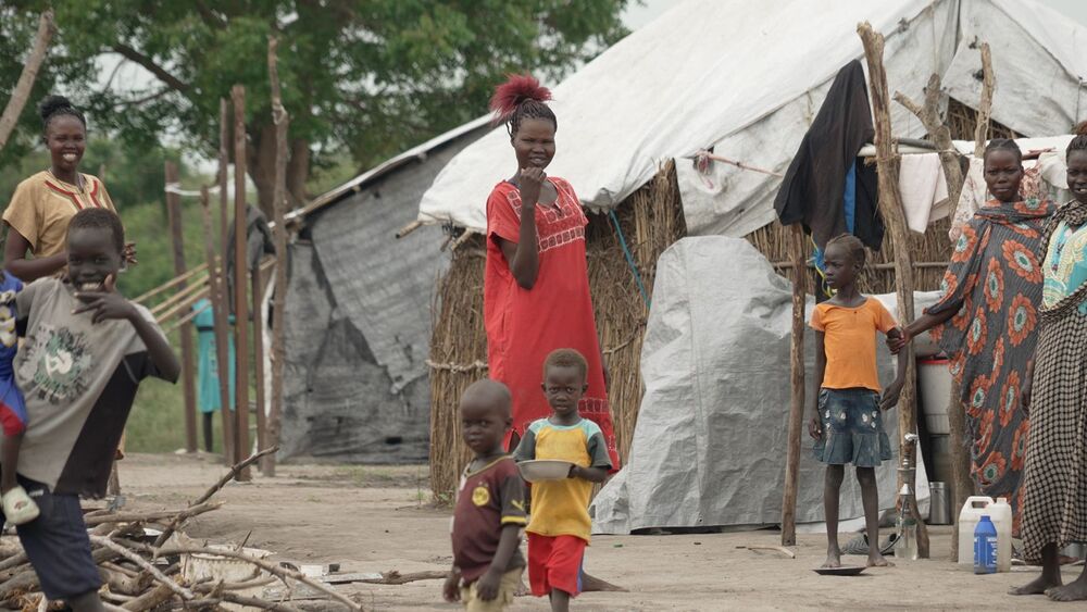 Frauen und Kinder im Südsudan / Caritas / Daniel Bogataj Frauen und Kinder im Südsudan