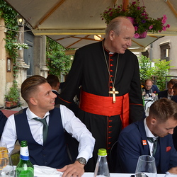 Der SK Rapid zum Besuch beim Papst