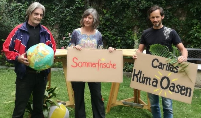 Caritas öffnet während der Sommermonate in Wien 'KlimaOasen'