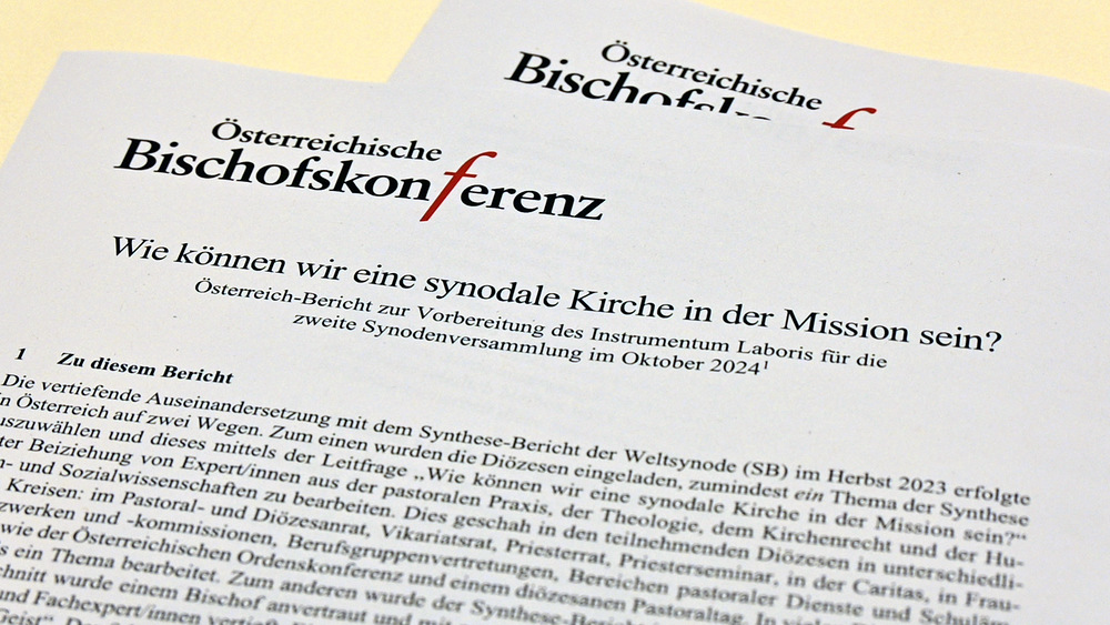 Neuer Synoden-Bericht aus Österreich