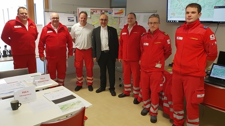 Kampf gegen Schneemassen: Krautwaschl besucht Einsatzorganisationen