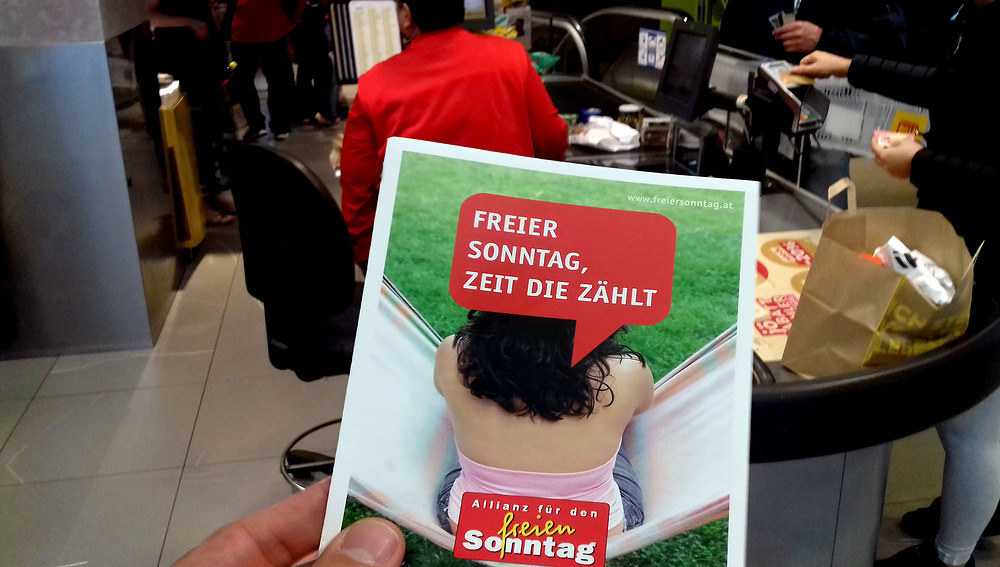 Zsifkovics gegen 'Gier nach immer mehr Profit' auch am Sonntag