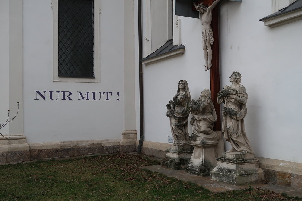 Außenwand der Grazer Andrä-Kirche / Kathpress / Robert Mitscha-Eibl