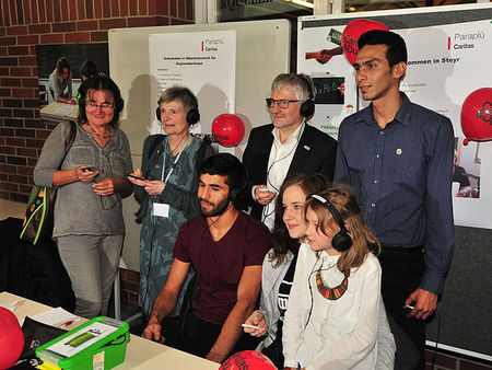 Ankommen in Oberösterreich / Caritas Oberösterreich Akustische 'Wegweiser' für Flüchtlinge