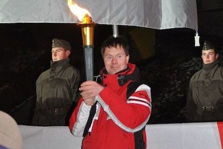 Fackelträger für die 'Special Olympics' / Special Olympics Österreich