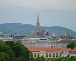 Wien under der Stephansdom vom Belvedere aus