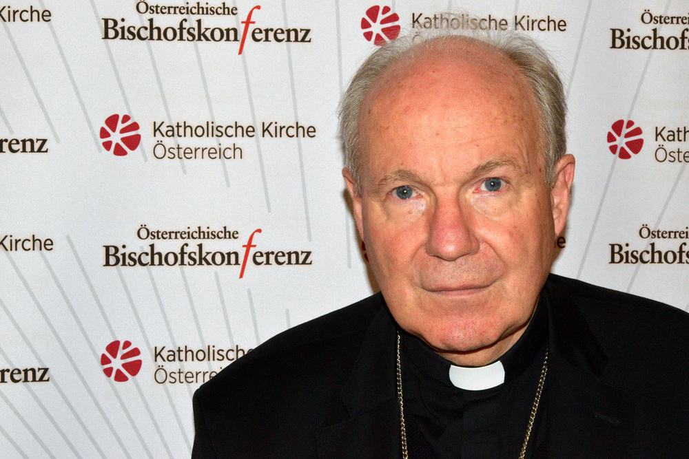 Kardinal Christoph Schönborn bei der Pressekonferenz zur Herbstvollversammlung der Bischofskonferenz am 10. November 2017 in Wien