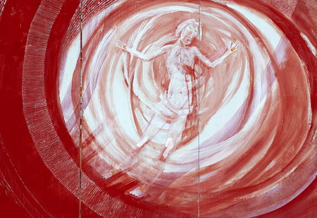 Auferstehung. Detail Fl?gelaltar / Bildschrein 'Erl?sungswerk Jesu Christi' von Helmut Michael Berger   ? Franz Josef Rupprecht; A-7123 M?nchhof; Bank: Raiffeisenbank M?nchhof (BLZ: 33054), Konto.-Nr.: 17.608 