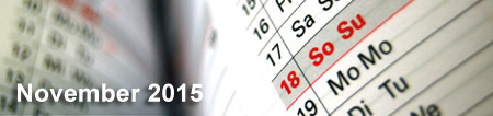 Kalenderblatt - November