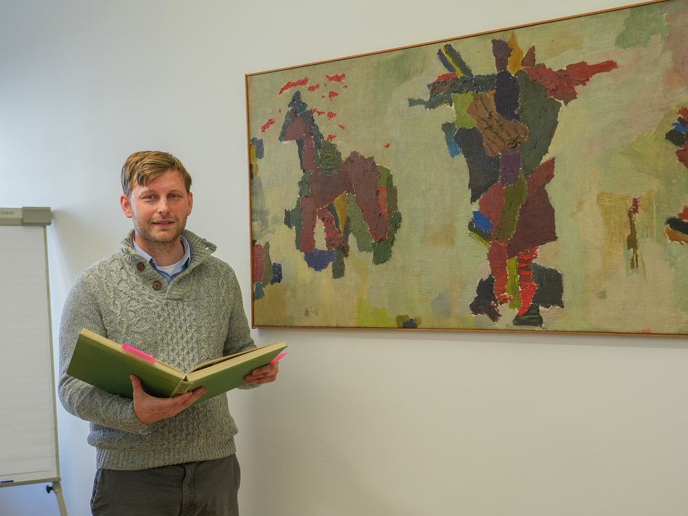 Stefan Schöch / Diözese Innsbruck / Arno Cincelli Als Diözesankonservator der Diözese Innsbruck beschäftigt sich Stefan Schöch immer wieder mit dem Werk Max Weilers