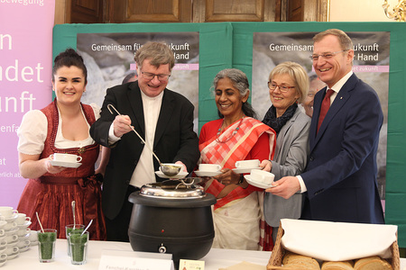 Benefizsuppenessen der kfboö in Linz am 6.3.2020