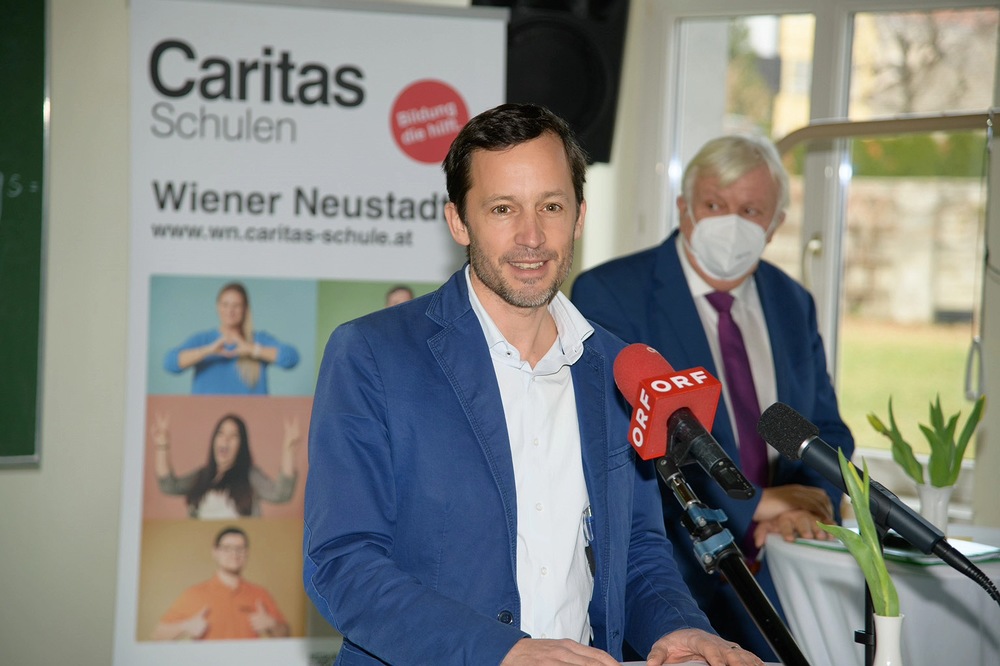 Eröffnung Caritas-Schule Wiener Neustadt / Gerald Tschank, Schulbild GmbH