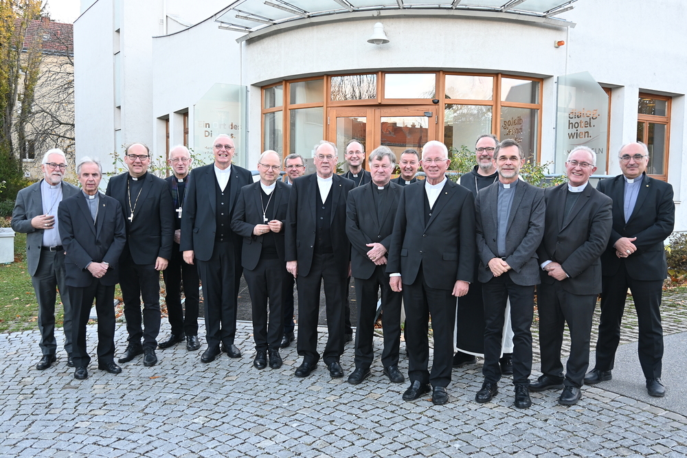 Vollversammlung der Bischofskonferenz (3.-6.11.2025, Wien, Am Spiegeln) / Kathpress/Paul Wuthe Vollversammlung der Bischofskonferenz (3.-6.11.2025, Wien, Am Spiegeln)