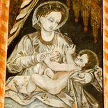 Gnadenbild hl. Maria und Jeusknabe, Stillende, Milch spritzen, Maria lactans
