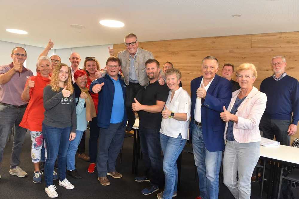 Vorstand der Diözesansportgemeinschaft mit Vorsitzendem Pepi Frank / DSGÖ / Zarl Vorstand der Diözesansportgemeinschaft mit Vorsitzendem Pepi Frank