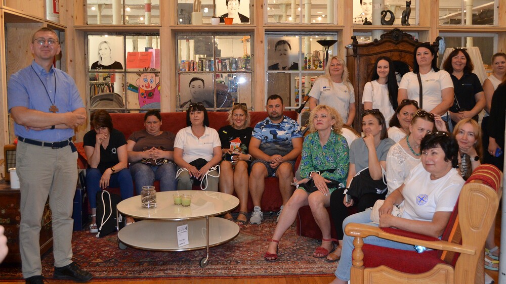 Erneut ukrainische Caritas-Mitarbeiter zur Erholung in Österreich