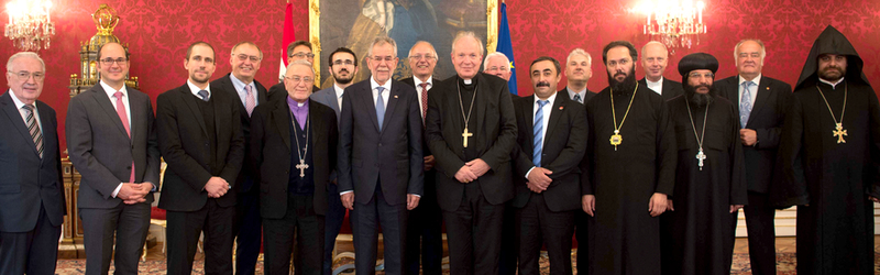 Empfang von Bundespräsident Dr. Alexander Van der Bellen für Kirchen- und Religionsgemeinschaften