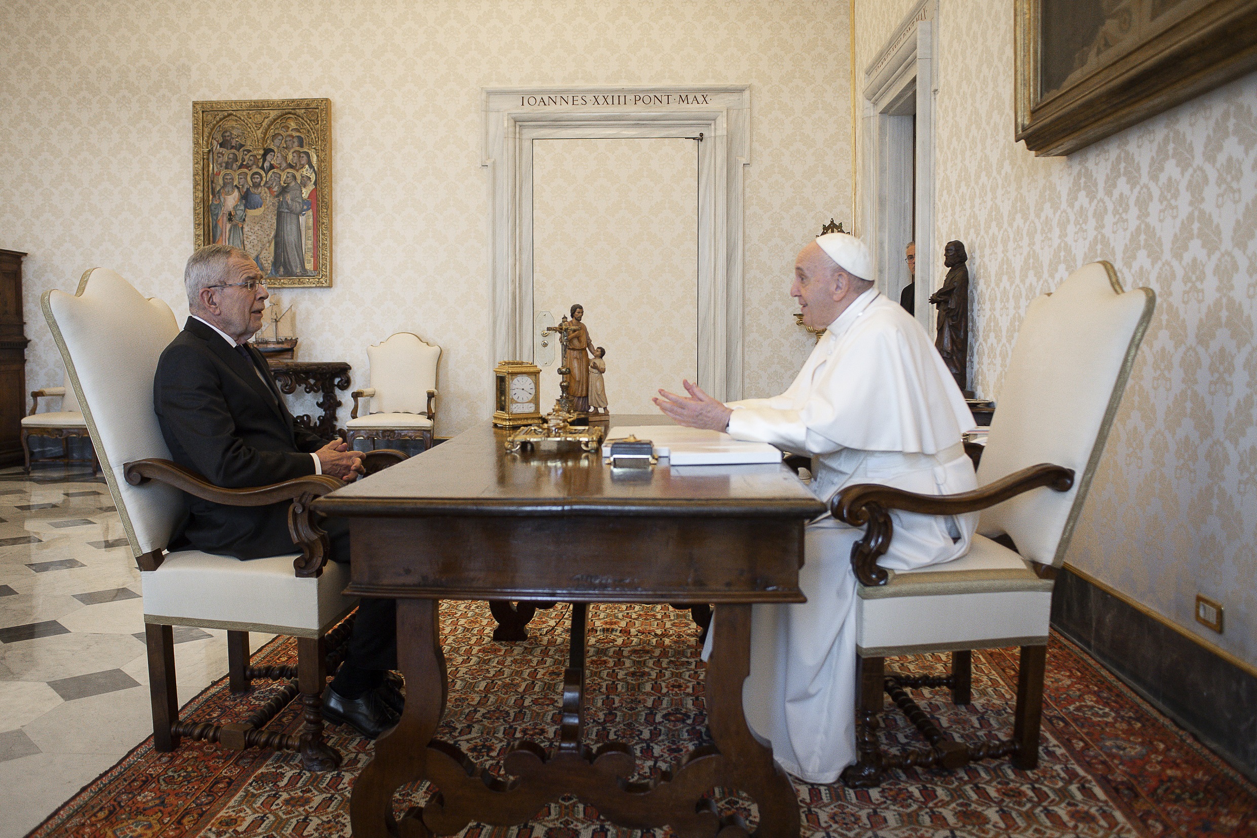 © Vatican Media SS. Francesco - Presidente Austria 07-06-2021