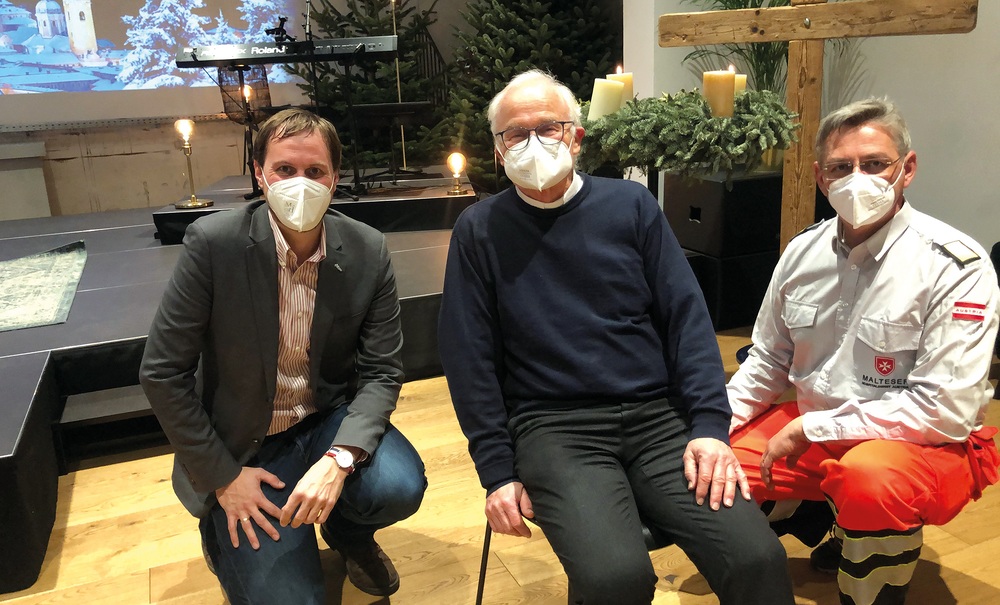 Imfpstraße im Salzburger Kapitelsaal / Katholische Aktion (KA) Imfpstraße im Salzburger Kapitelsaal