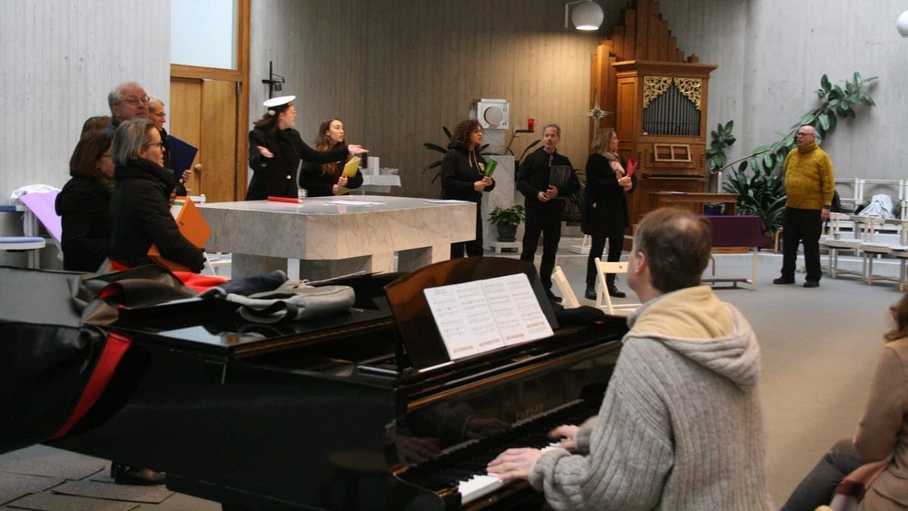 Musicalprobe 'Die Baronin' Wien-Glanzing / Herbert Winklehner OSFS