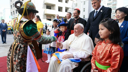 Schönborn: Papst setzt in Mongolei Zeichen für Hoffnung und Frieden