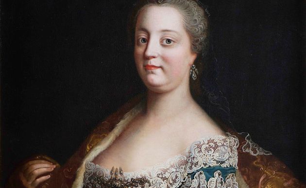 Maria Theresia / ©Stiftsmuseum Klosterneuburg / Michael Himml Maria Theresia (Ausschnitt), Werkstatt des Martin van Meytens nach 1745Öl auf Leinwand