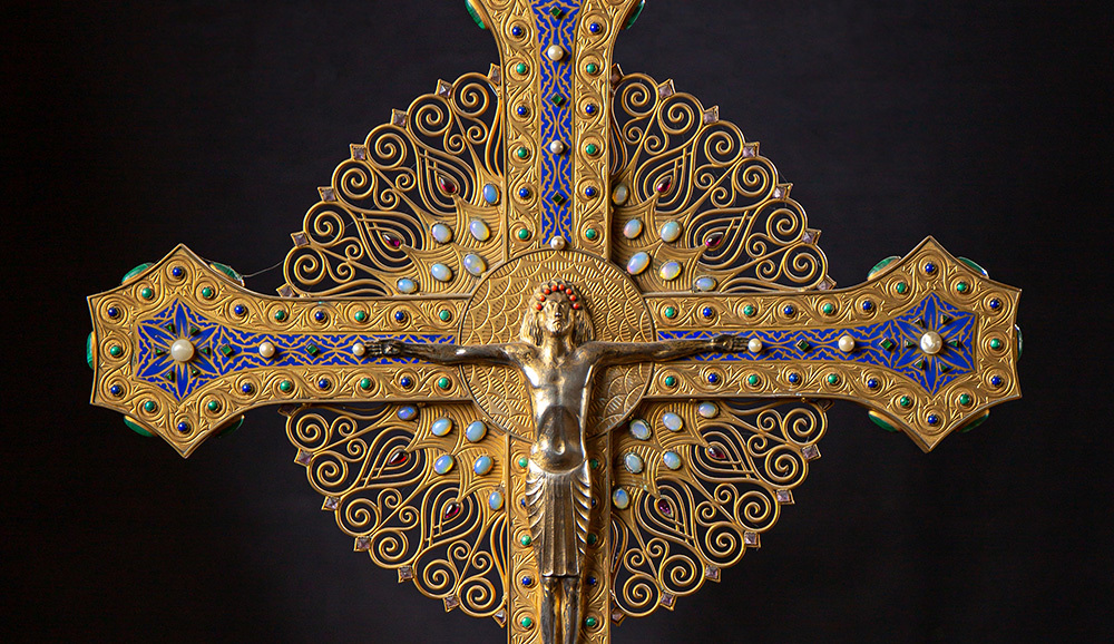 Jugendstil-Kreuz / Museum am Dom / Diözese St. Pölten Jugendstil-Kreuz