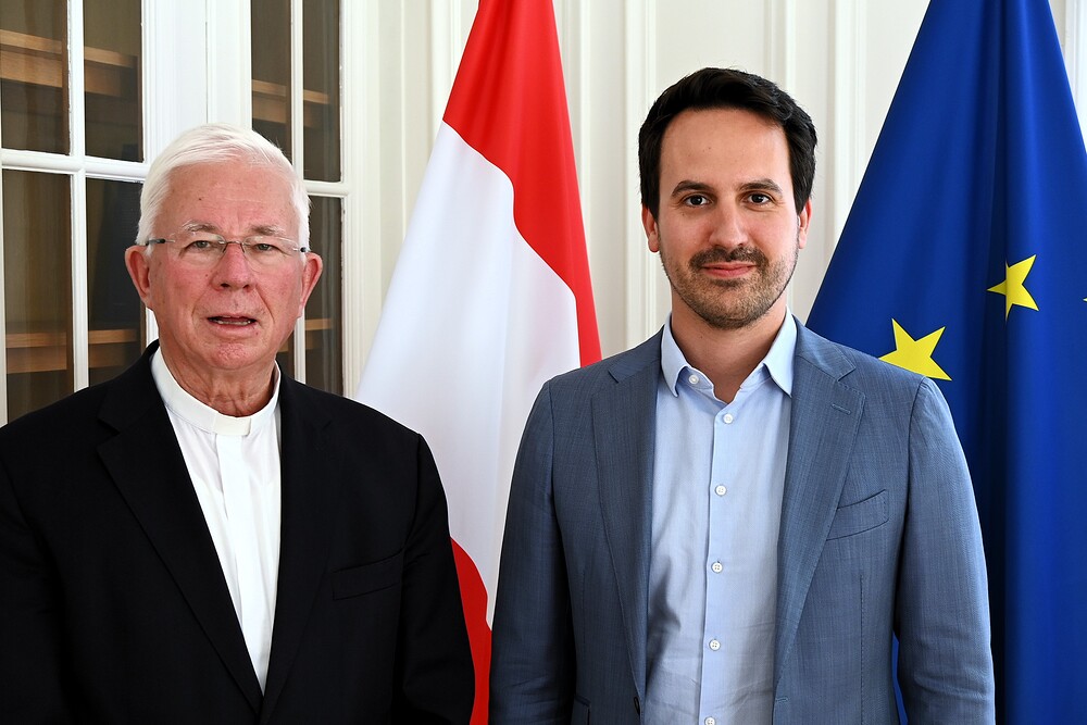 Wien: Erzbischof Lackner traf Bildungsminister Wiederkehr