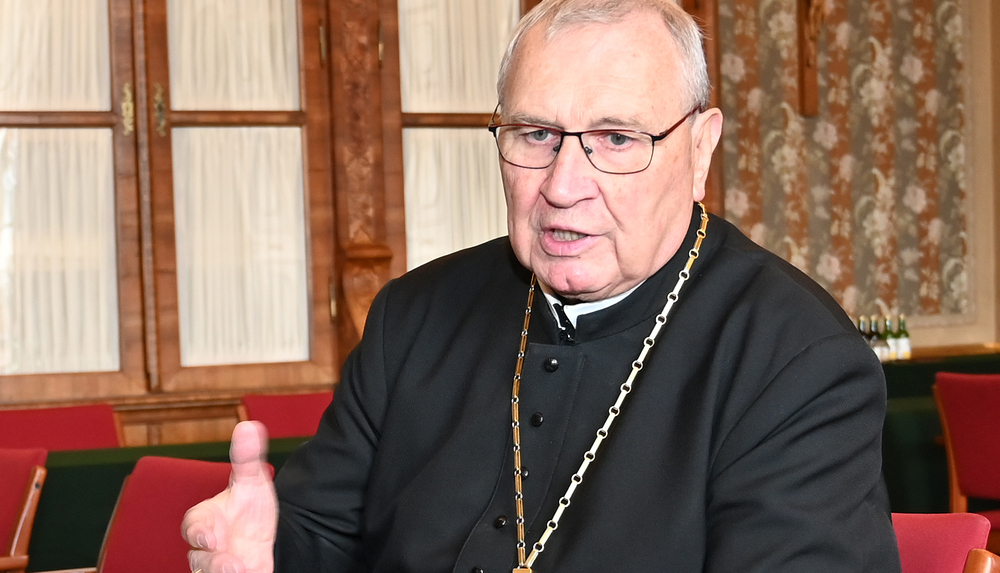 Propst Maximilian Fürnsinn / STIFT KLOSTERNEUBURG, WALTER HANZMANN Früherer Herzogenburger Propst Fürnsinn 85