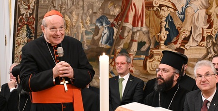 Kardinal Christoph Schönborn - Ökumenischer Empfang 