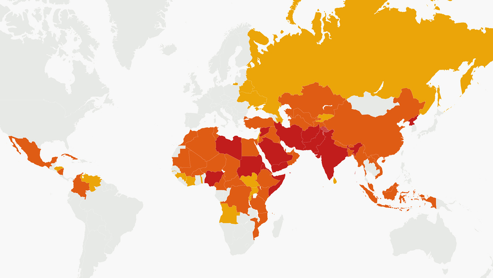Weltverfolgungsindex 2024 / Open Doors