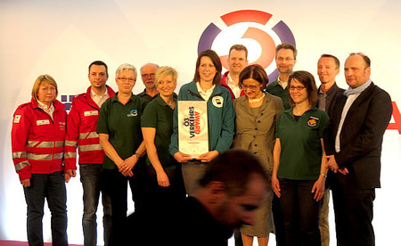 Matthias Theil Ö3-Verkehrsaward 2016 in der Kategorie 'Rettung'