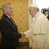 Besuch von Bundespräsident Heinz Fischer und seiner Frau Margit bei Papst Franziskus