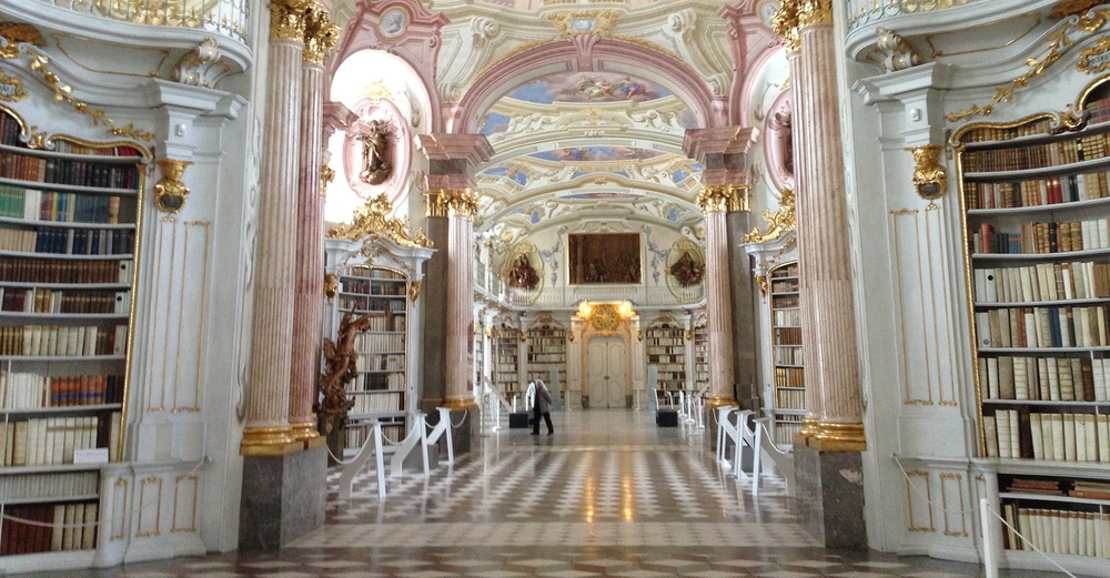 Bibliothek in Stift Admont / Paul Wuthe / Kathpress Bibliothek in Stift Admont
