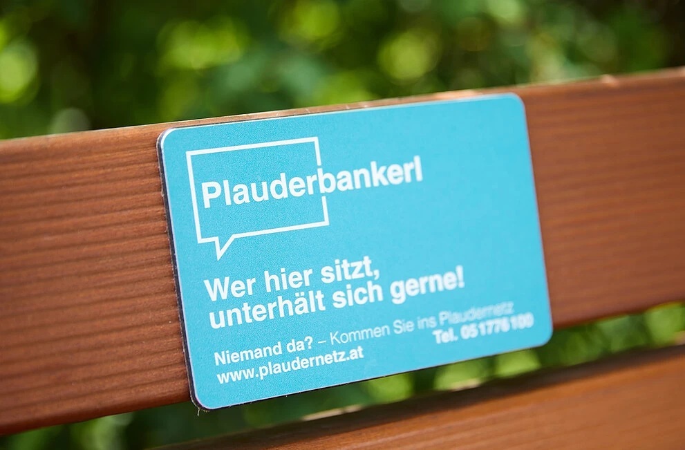 Plauderbankerl / Johannes Hloch Plauderbankerl