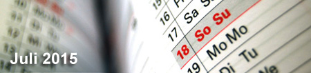Kalenderblatt - Juli / Henning Klingen / katholisch.at Kalenderblatt - Juli