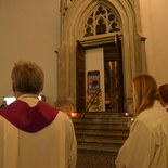 Eröffnung der Heiligen Pforte im Dom St. Nikolaus in Feldkirch.